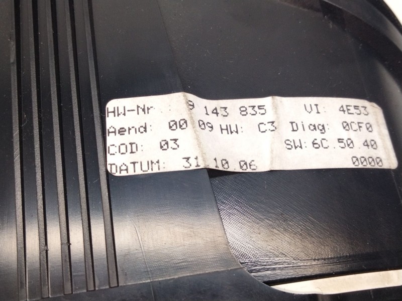 Recambio de cuadro instrumentos para bmw x5 (e70) 3.0 3.0d referencia OEM IAM 9143835  