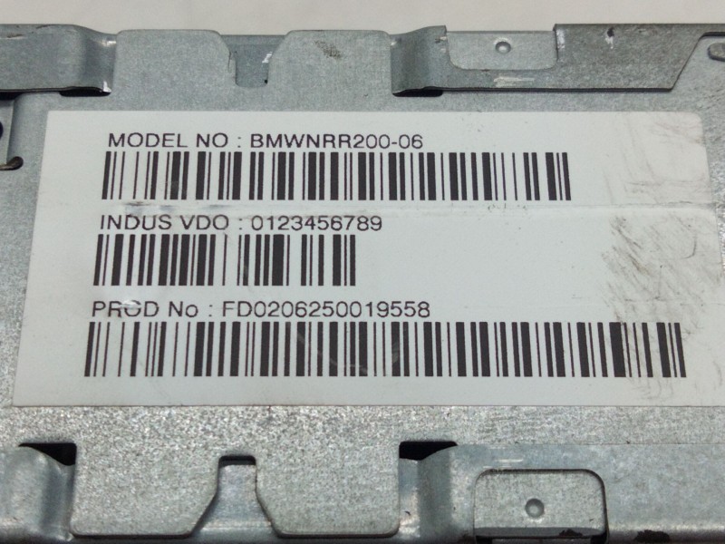 Recambio de sistema audio / radio cd para bmw x3 (e83) 2.0 d referencia OEM IAM 4829419  