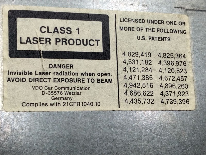 Recambio de sistema audio / radio cd para bmw x3 (e83) 2.0 d referencia OEM IAM 4829419  