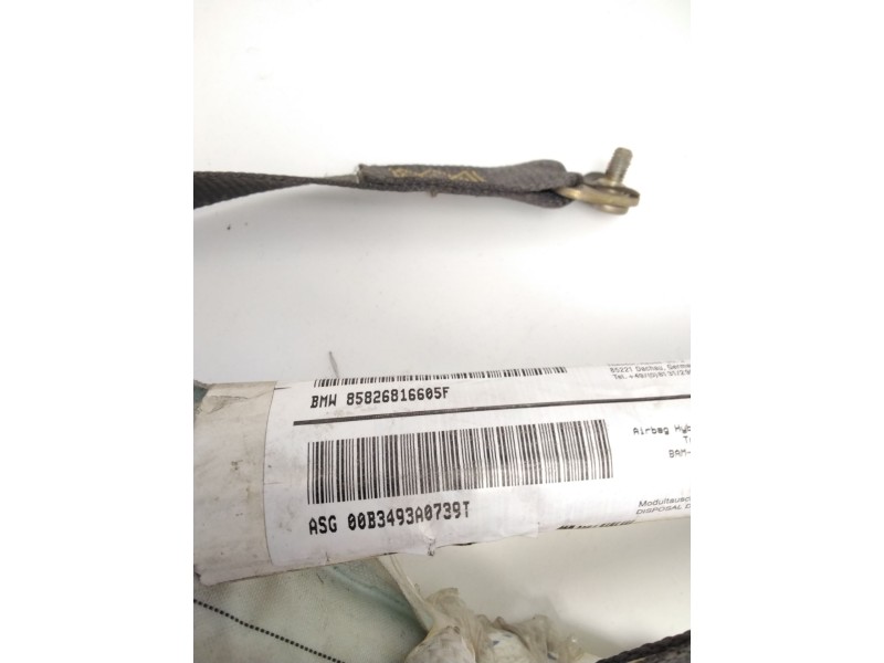 Recambio de airbag cortina delantero derecho para bmw 3 (e46) 320 d referencia OEM IAM 00B3493A0739T  85826816605F