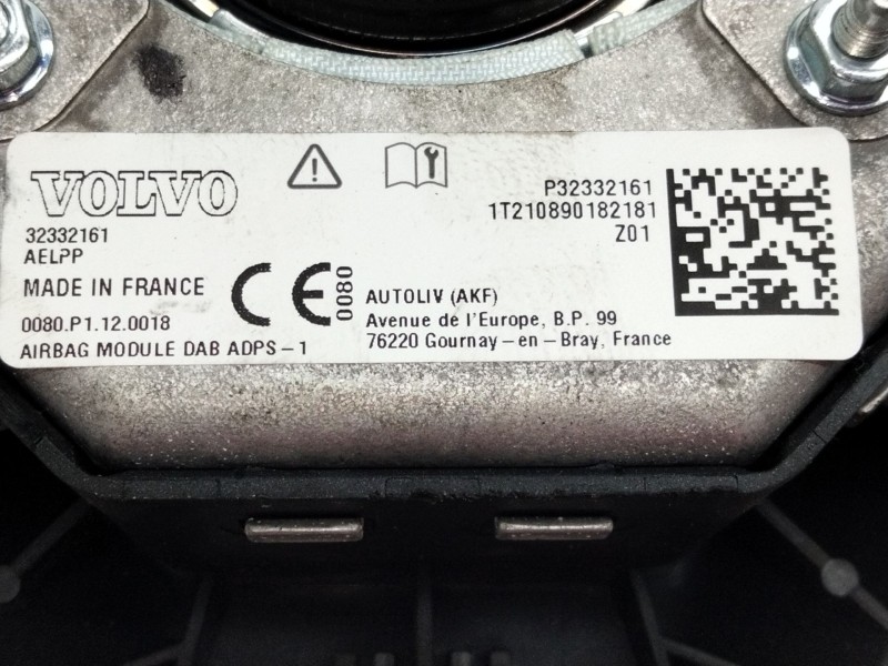 Recambio de airbag delantero izquierdo para volvo s60 berlina 2.4 (103kw) referencia OEM IAM 32332161  