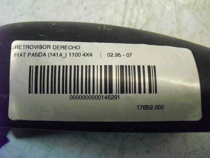 Recambio de retrovisor derecho para fiat panda 1.1 referencia OEM IAM   