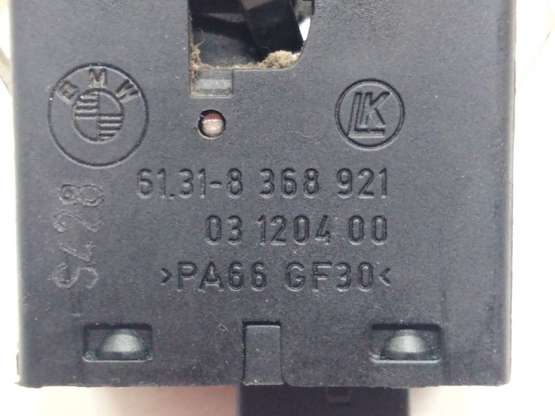 Recambio de mando elevalunas trasero derecho para bmw 3 (e46) 320 d referencia OEM IAM 8368921  