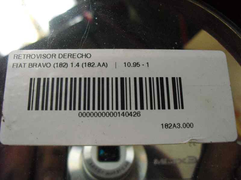 Recambio de retrovisor derecho para fiat bravo (182) 1.4 12v s referencia OEM IAM 0735247418  