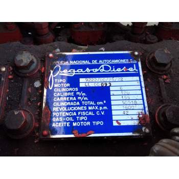 Recambio de motor completo para pegaso troner 1236.38t referencia OEM IAM LL00093  