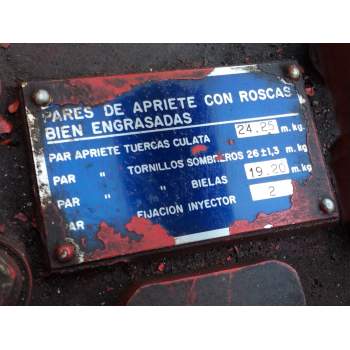 Recambio de motor completo para pegaso troner 1236.38t referencia OEM IAM LL00093  
