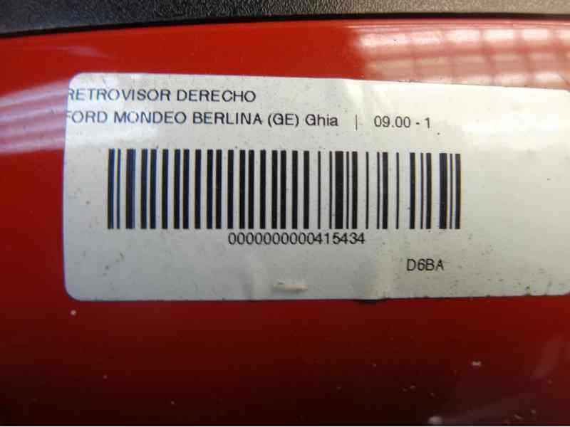 Recambio de retrovisor derecho para ford mondeo berlina (ge) ghia referencia OEM IAM 1232184  