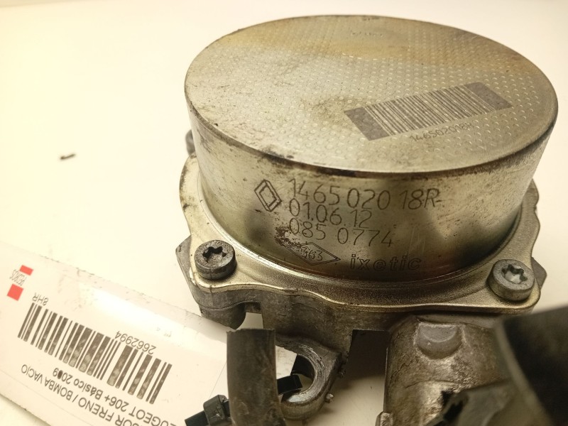 Recambio de depresor freno / bomba vacio para peugeot 206+ básico referencia OEM IAM 146502018R  
