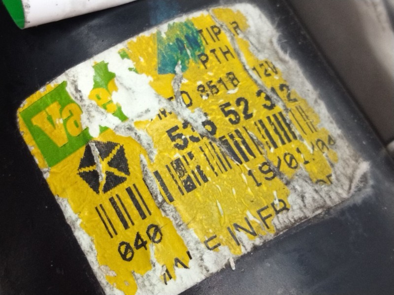 Recambio de motor limpia delantero para jeep grand cherokee ii (wj, wg) 2.7 crd 4x4 referencia OEM IAM 53552312  