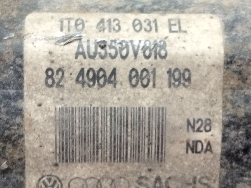Recambio de amortiguador delantero izquierdo para audi a3 (8p) 2.0 tdi ambition referencia OEM IAM 1T0413031  
