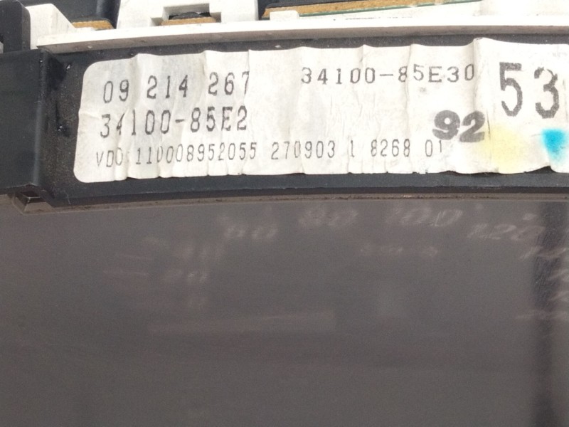 Recambio de cuadro instrumentos para opel agila cosmo referencia OEM IAM 09214267  