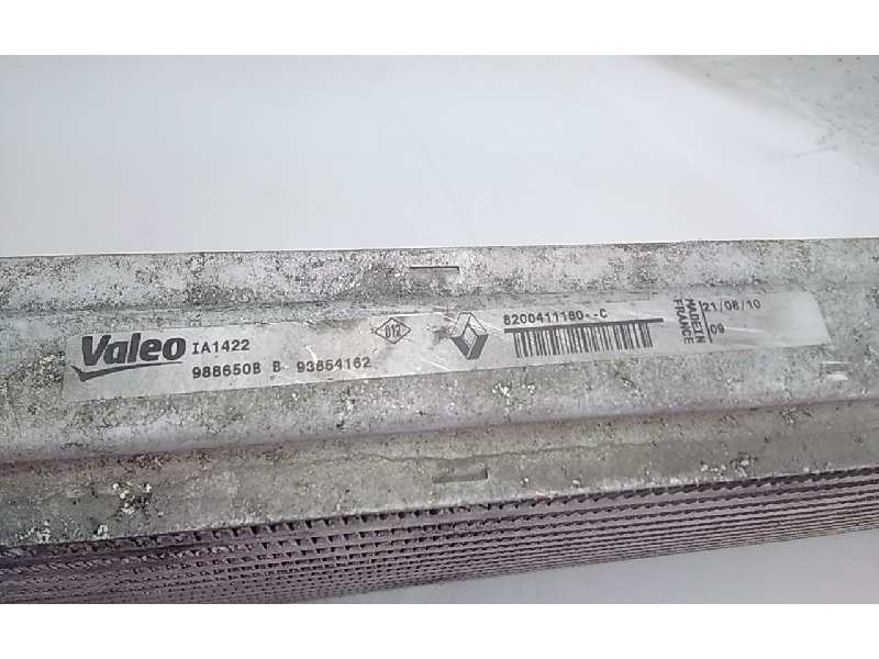 Recambio de intercooler para opel vivaro furgón/combi (07.2006 =>) 2.0 16v cdti referencia OEM IAM 8200411180C  