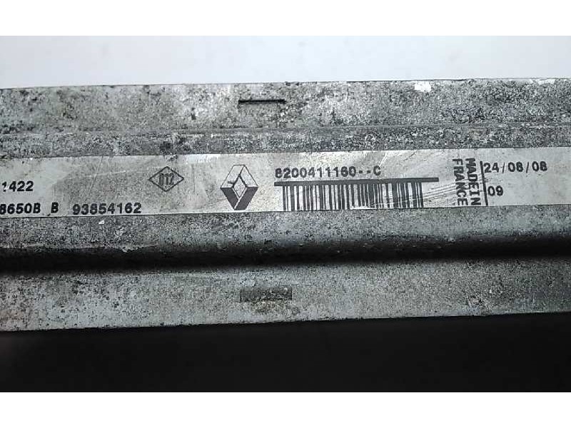 Recambio de intercooler para opel vivaro furgón/combi (07.2006 =>) furgón 2.7t l1h1 referencia OEM IAM 820041160C  