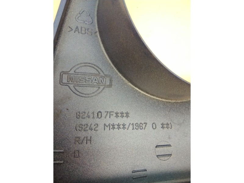 Recambio de cerquillo faro derecho para nissan terrano/terrano.ii (r20) 2.7 turbodiesel referencia OEM IAM  AZUL 