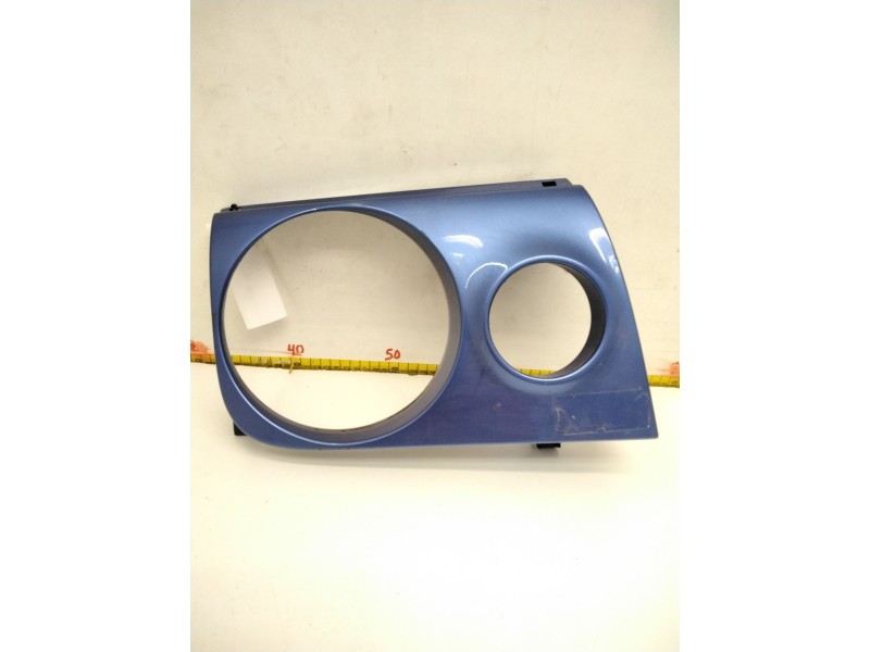 Recambio de cerquillo faro derecho para nissan terrano/terrano.ii (r20) 2.7 turbodiesel referencia OEM IAM 624107F AZUL 