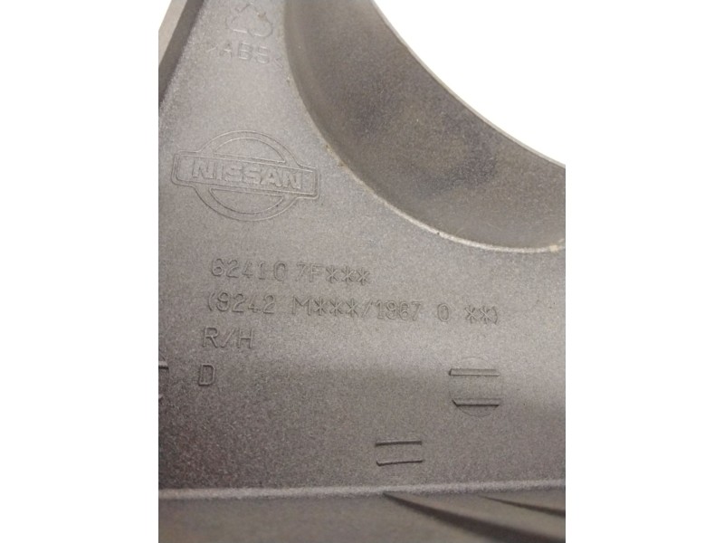 Recambio de cerquillo faro derecho para nissan terrano/terrano.ii (r20) 2.7 turbodiesel referencia OEM IAM  GRIS 