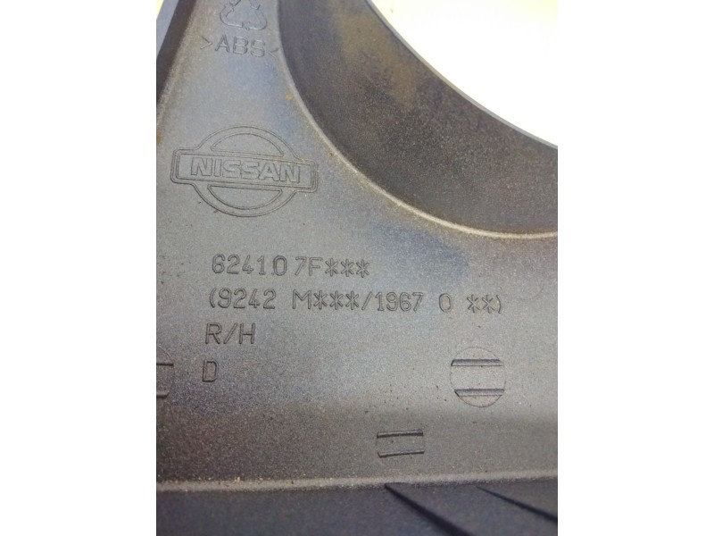 Recambio de cerquillo faro derecho para nissan terrano/terrano.ii (r20) 2.7 turbodiesel referencia OEM IAM  AZUL 