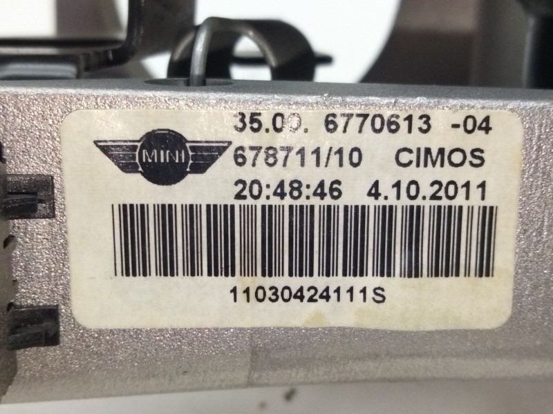 Recambio de pedal freno para mini mini countryman (r60) cooper d referencia OEM IAM 677061304  