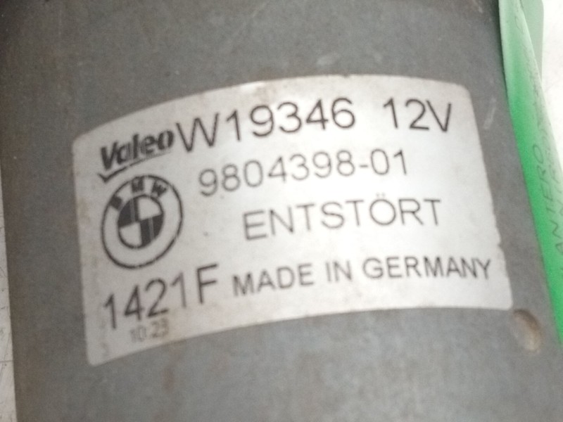 Recambio de motor limpia delantero para mini mini countryman (r60) cooper d referencia OEM IAM 980439801  