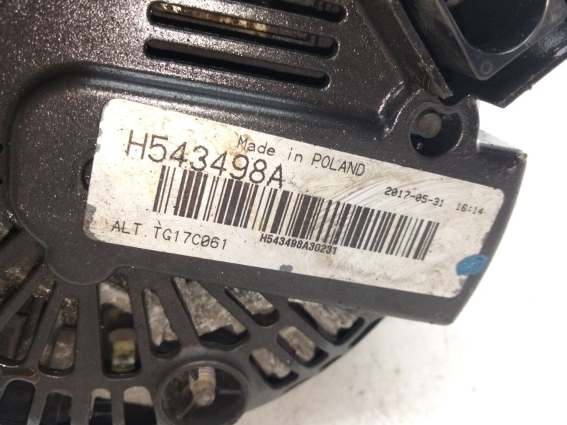 Recambio de alternador para mercedes-benz vito / mixto furgón (w639) 111 cdi (639.601, 639.603) referencia OEM IAM H543498A  