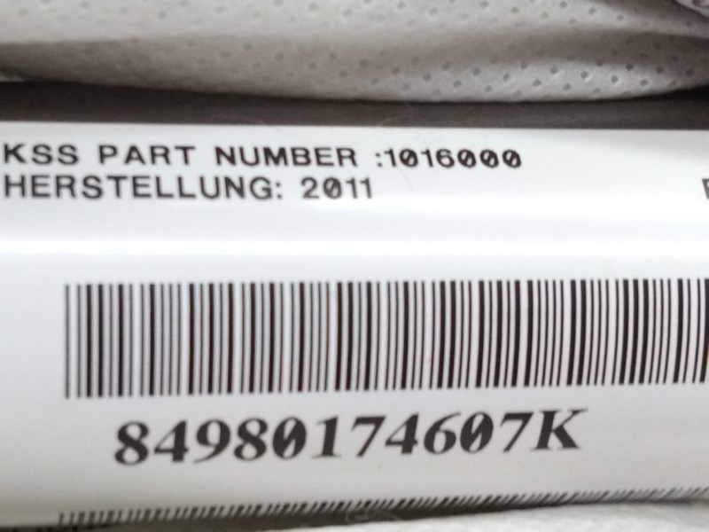 Recambio de airbag cortina trasero derecho para mini mini countryman (r60) cooper d referencia OEM IAM 84980174607K  