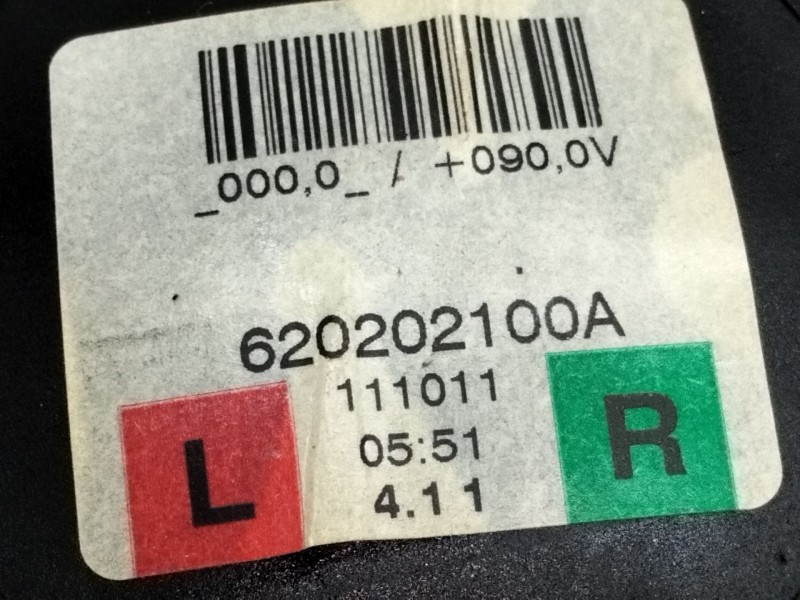 Recambio de cinturon seguridad trasero izquierdo para mini mini countryman (r60) cooper d referencia OEM IAM 620202100A  