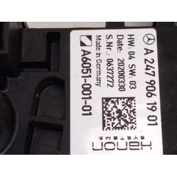 Recambio de resistencia calefaccion para mercedes-benz gla (h247) gla 200 (247.787) referencia OEM IAM A2479061901  