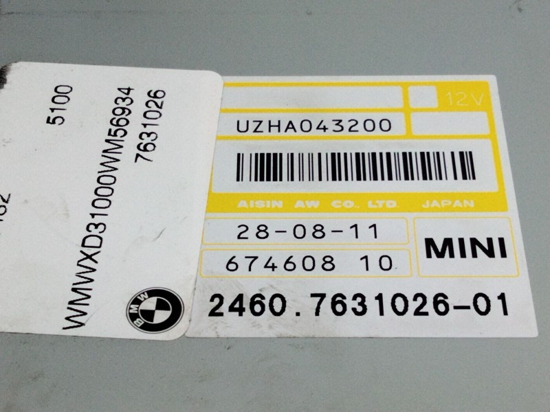 Recambio de unidad de control para mini mini countryman (r60) cooper d referencia OEM IAM 763102601  