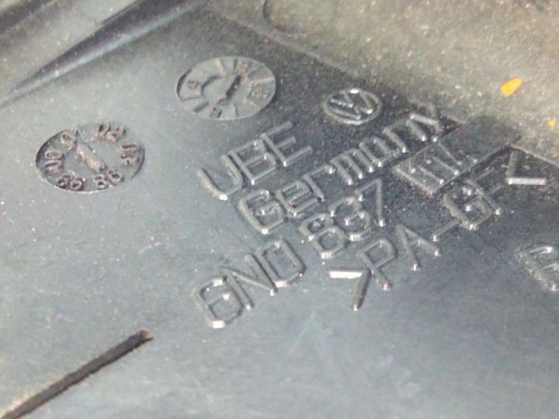 Recambio de maneta interior delantera derecha para volkswagen polo berlina (6n1) 1.4 referencia OEM IAM 6N0837114  