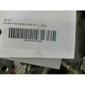 Recambio de culata para peugeot 307 (s1) 2.0 hdi fap cat referencia OEM IAM   113608