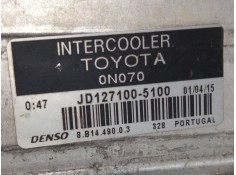 Recambio de intercooler para toyota yaris (_p13_) 1.4 d (nlp130_) referencia OEM IAM JD1271005100   2