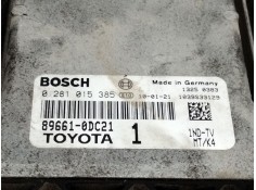 Recambio de centralita motor uce para toyota yaris (_p13_) 1.4 d (nlp130_) referencia OEM IAM 896610DC21 0281015385  2