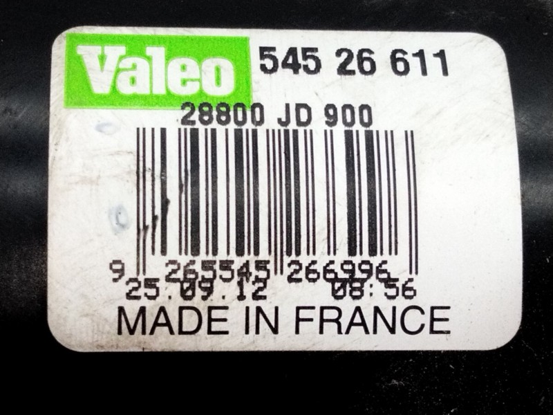 Recambio de motor limpia delantero para nissan qashqai / qashqai +2 i (j10, nj10, jj10e) 1.6 dci referencia OEM IAM 54526611  