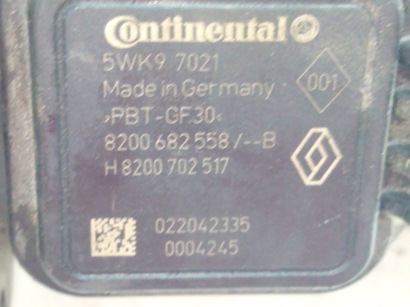 Recambio de caudalimetro para nissan qashqai / qashqai +2 i (j10, nj10, jj10e) 1.6 dci referencia OEM IAM 8200682558B  