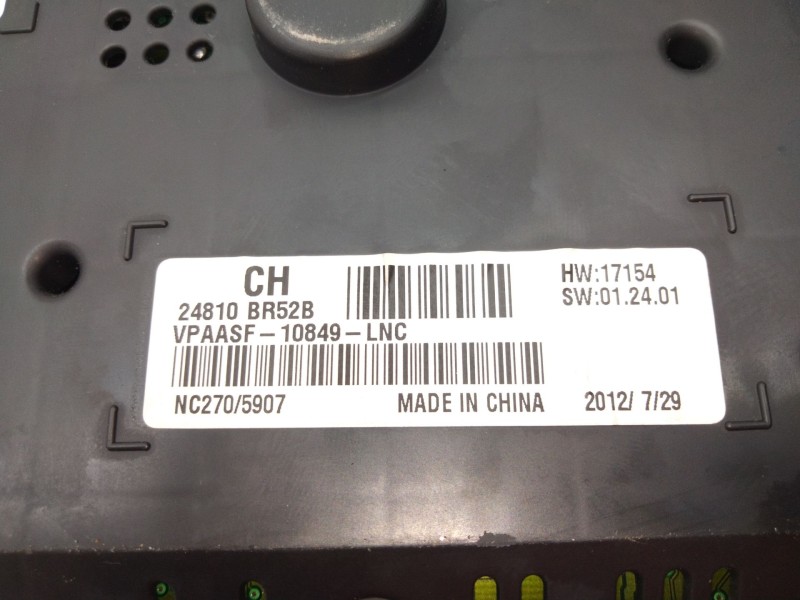 Recambio de cuadro instrumentos para nissan qashqai / qashqai +2 i (j10, nj10, jj10e) 1.6 dci referencia OEM IAM 24810BR52B  