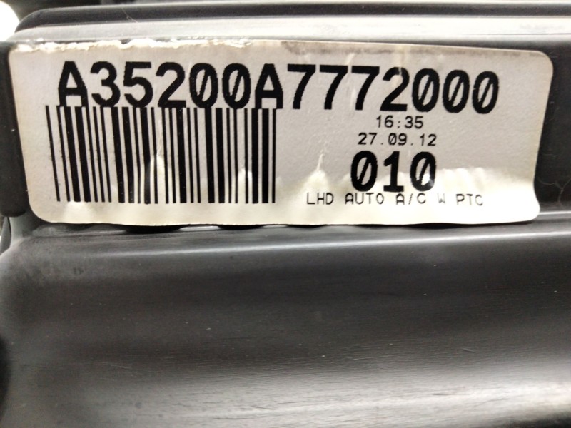 Recambio de calefaccion entera normal para nissan qashqai / qashqai +2 i (j10, nj10, jj10e) 1.6 dci referencia OEM IAM A35200A77