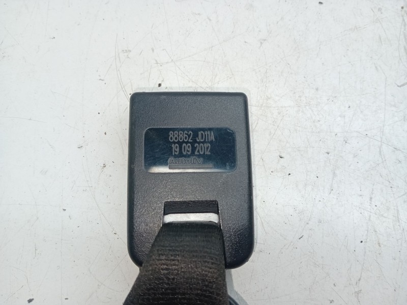 Recambio de enganche cinturon trasero derecho para nissan qashqai / qashqai +2 i (j10, nj10, jj10e) 1.6 dci referencia OEM IAM 8