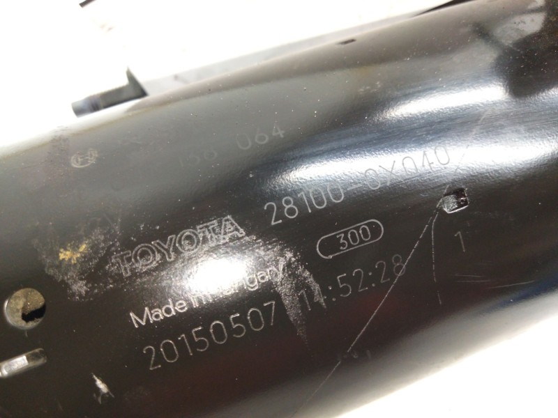 Recambio de motor arranque para toyota auris referencia OEM IAM 281000X040  