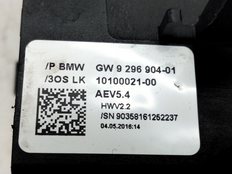 Recambio de palanca cambio para bmw 5 (f10) 520 d xdrive referencia OEM IAM 929690401  