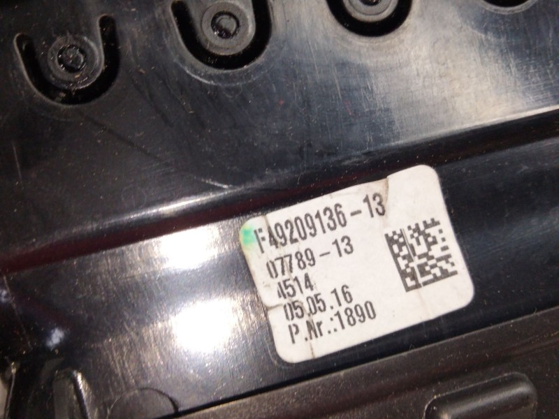 Recambio de aireador central para bmw 5 (f10) 520 d xdrive referencia OEM IAM 492013613  