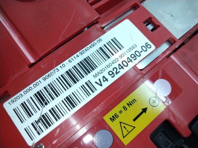 Recambio de caja fusibles para bmw 5 (f10) 520 d xdrive referencia OEM IAM 924049006  