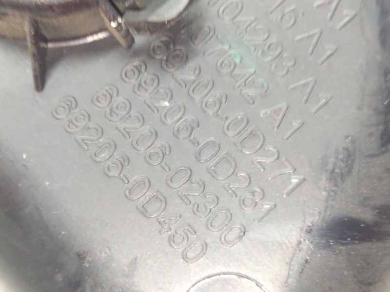 Recambio de maneta interior delantera izquierda para toyota auris referencia OEM IAM 692060D450  