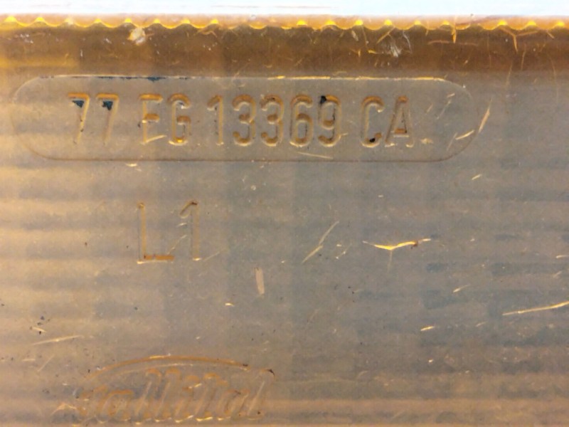 Recambio de piloto delantero derecho para ford fiesta i (gfbt) 0.9 referencia OEM IAM 77FG13369CA  