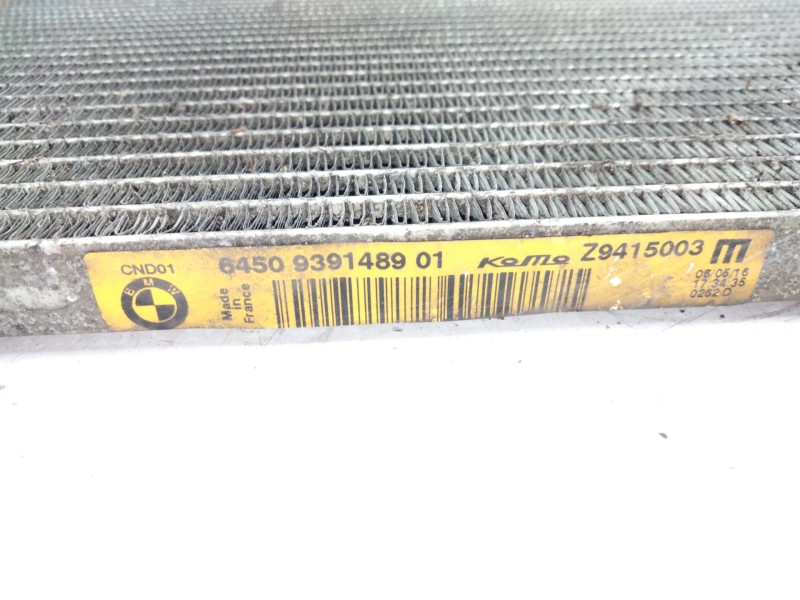 Recambio de condensador / radiador aire acondicionado para bmw 5 (f10) 520 d xdrive referencia OEM IAM 939148901  