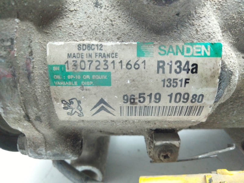 Recambio de alternador para peugeot 207/207+ (wa_, wc_) 1.6 hdi referencia OEM IAM 9651910980  