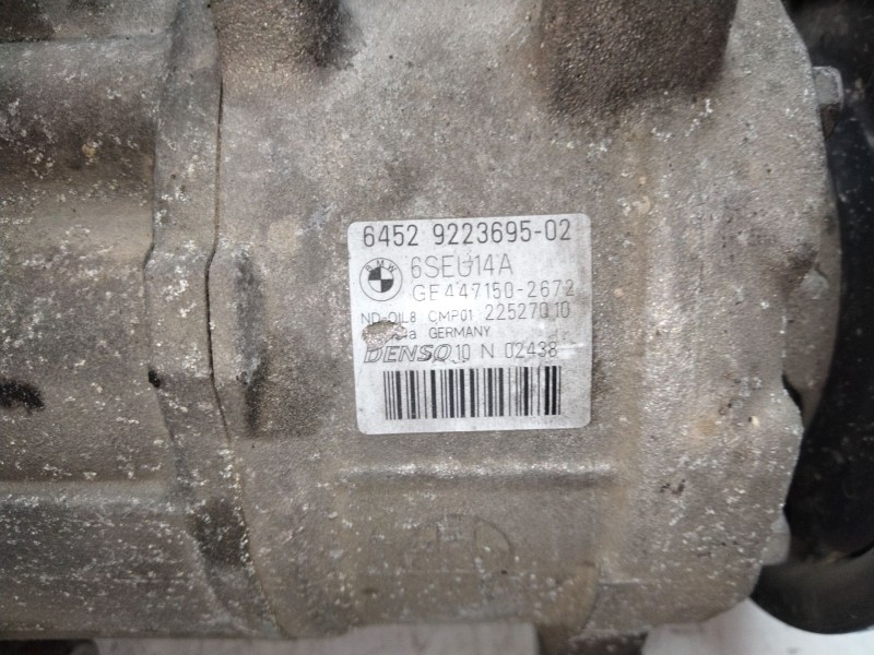 Recambio de compresor aire acondicionado para bmw 1 (f20) 118 d referencia OEM IAM 922369502  