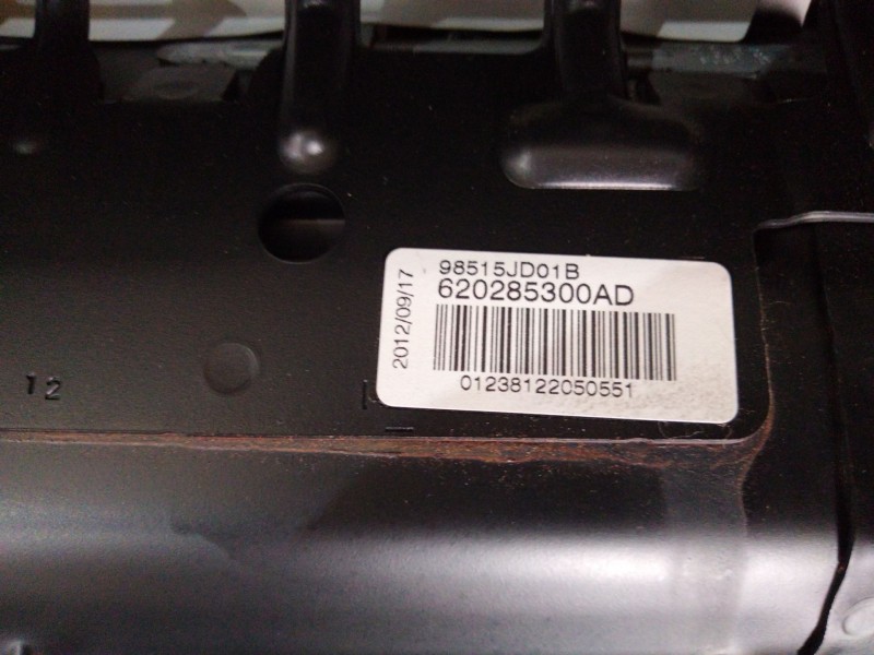 Recambio de salpicadero para nissan qashqai / qashqai +2 i (j10, nj10, jj10e) 1.6 dci referencia OEM IAM 08742700LG  