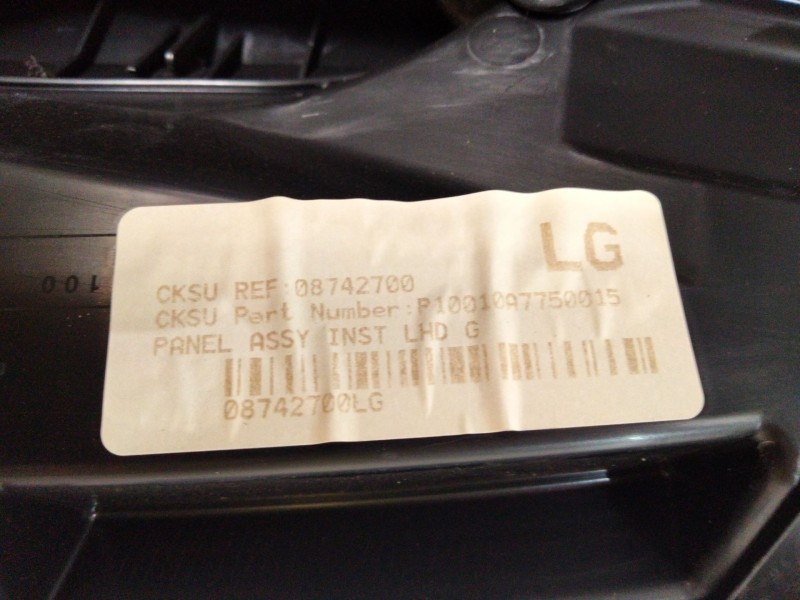 Recambio de salpicadero para nissan qashqai / qashqai +2 i (j10, nj10, jj10e) 1.6 dci referencia OEM IAM 08742700LG  