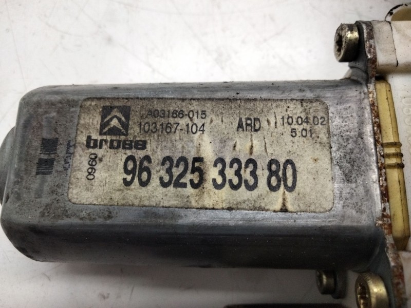 Recambio de elevalunas trasero derecho para citroën c5 i (dc_) 2.0 hdi (dcrhzb, dcrhze) referencia OEM IAM 9633533380  