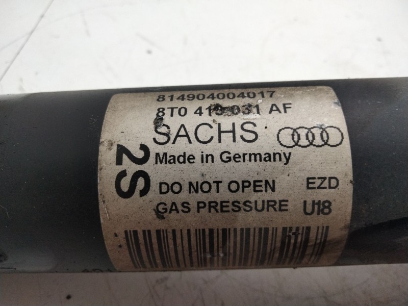 Recambio de amortiguador delantero derecho para audi a5 sportback (8t) 2.0 16v tdi referencia OEM IAM 8T0419031AF  